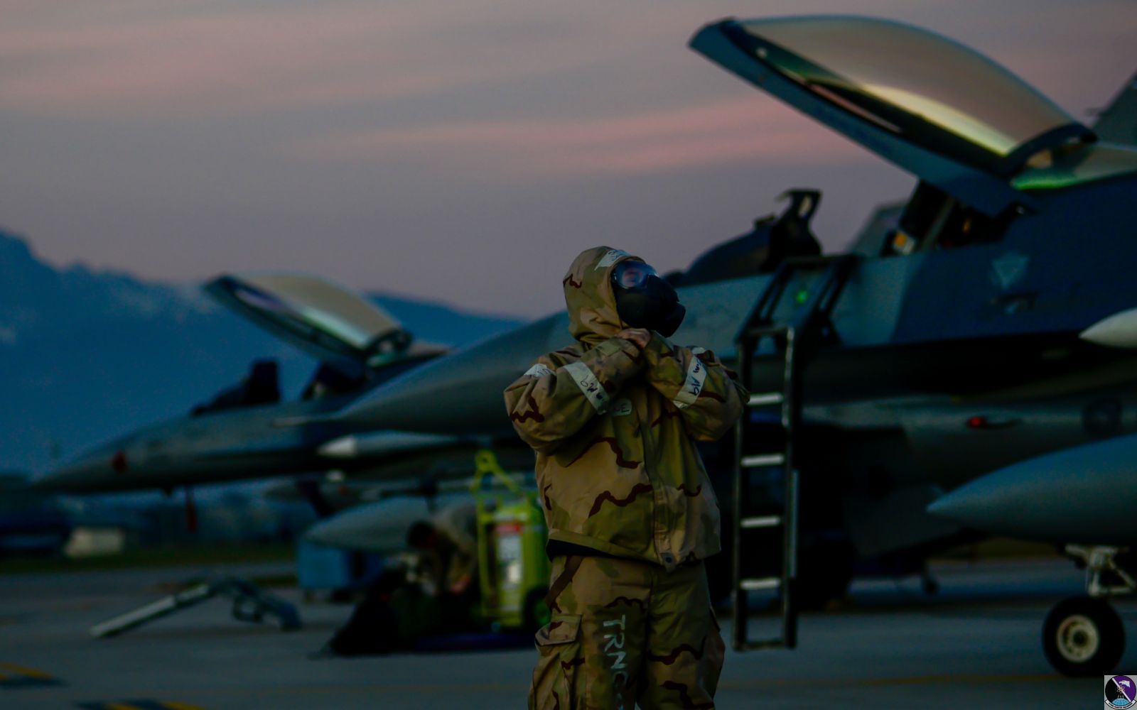 31 FW Airmen MOPP up