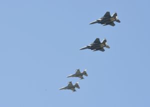 Jets fly over Aviano