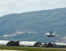 Jet takes off at Aviano