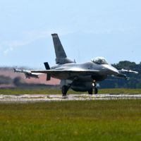 F-16s Soar Above Aviano